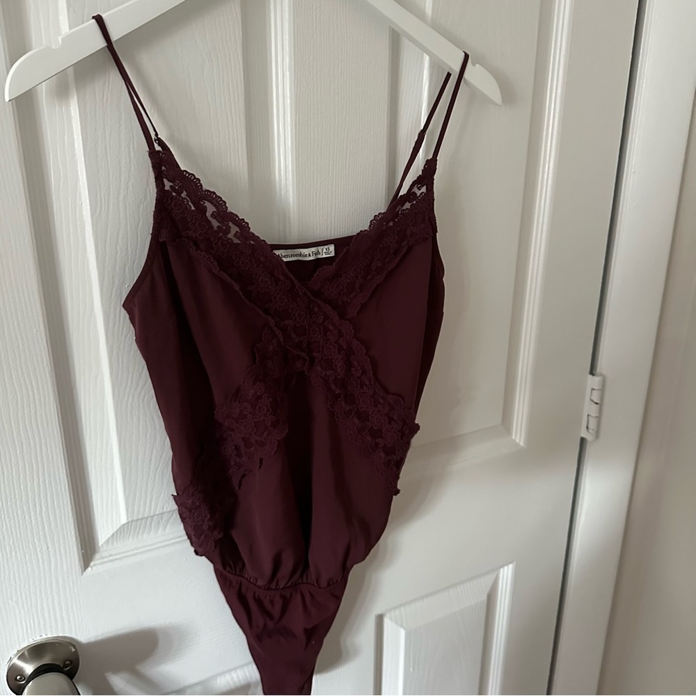 Maroon Bodysuit